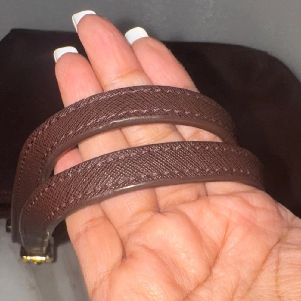 Tory Burch Chocolate Leather Tote